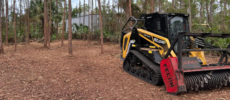 Forest Mulching Services | Patriot Site Pros Commercial Land Clearing & Mulching